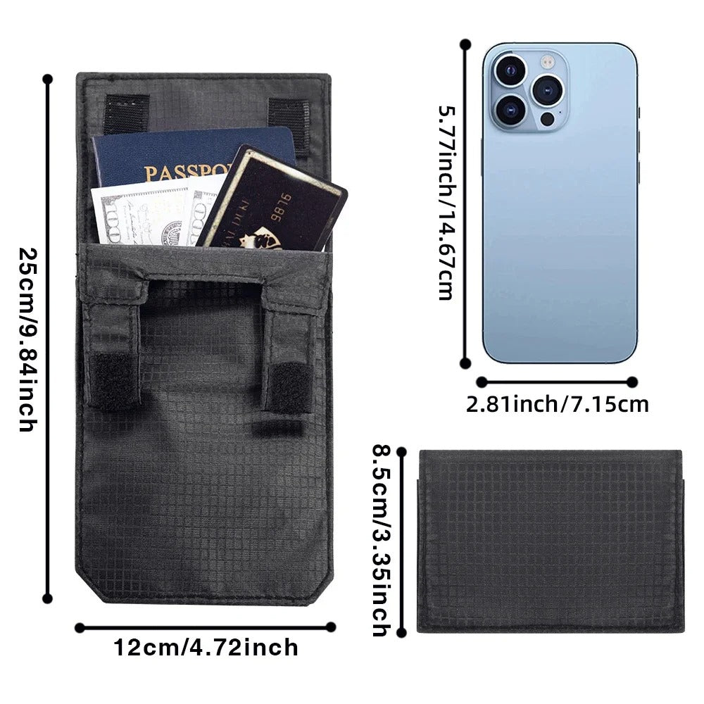 Anti-Theft Money Belt Bag